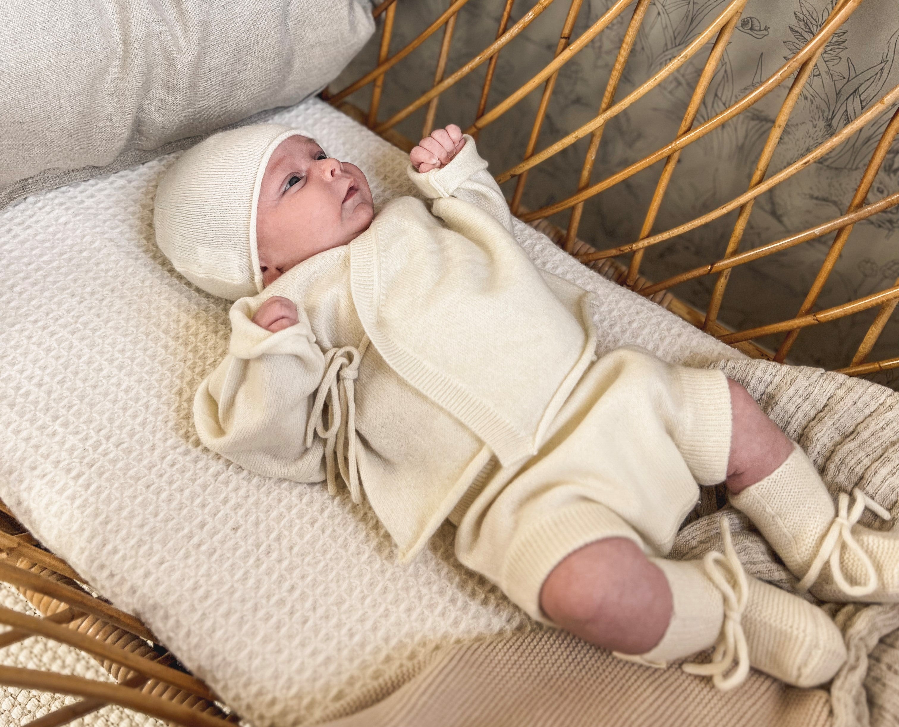 Luxury Cashmere Gift Set Ivory