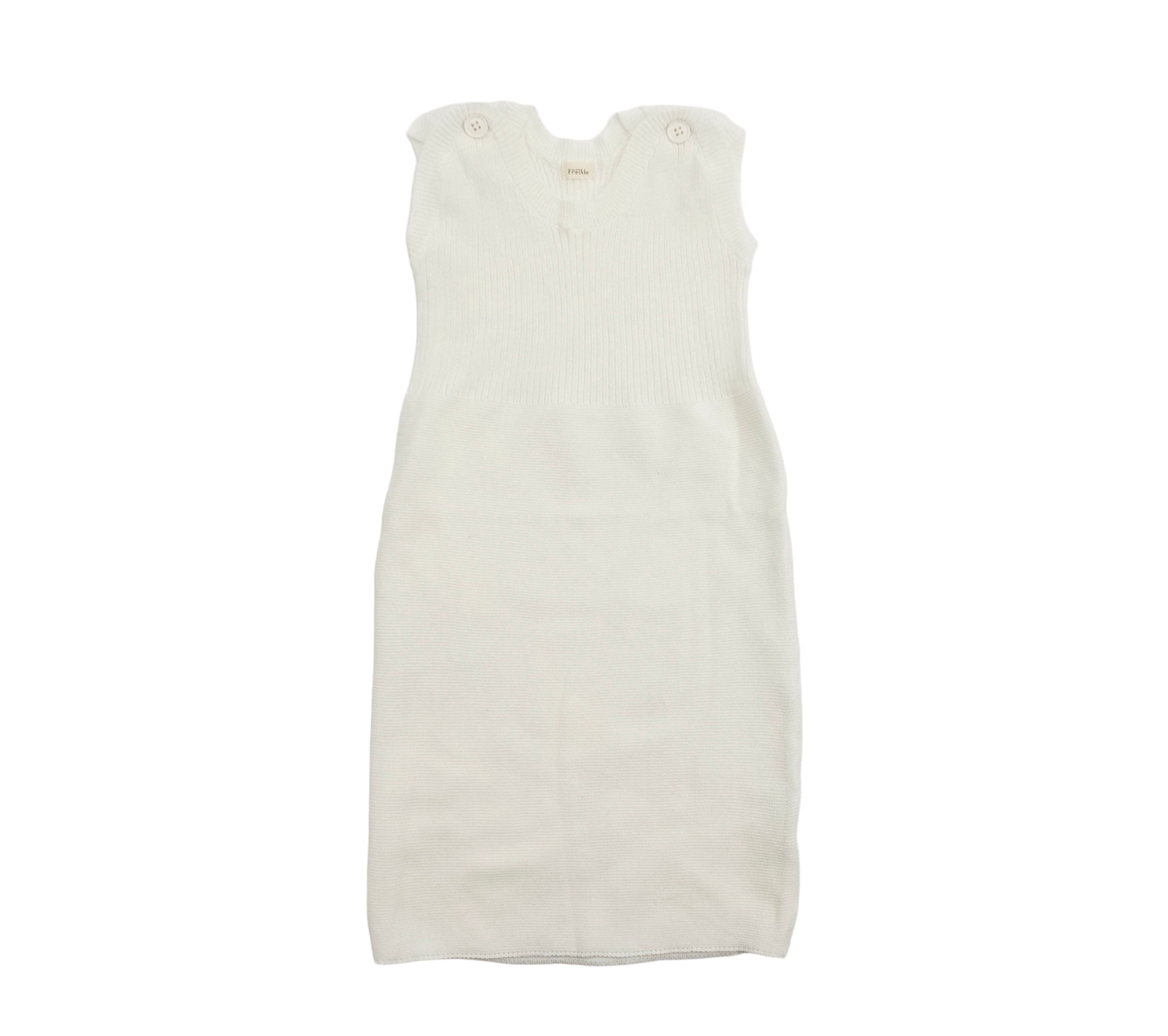 Organic Cotton Traditional Knitted Nightgown Ivory