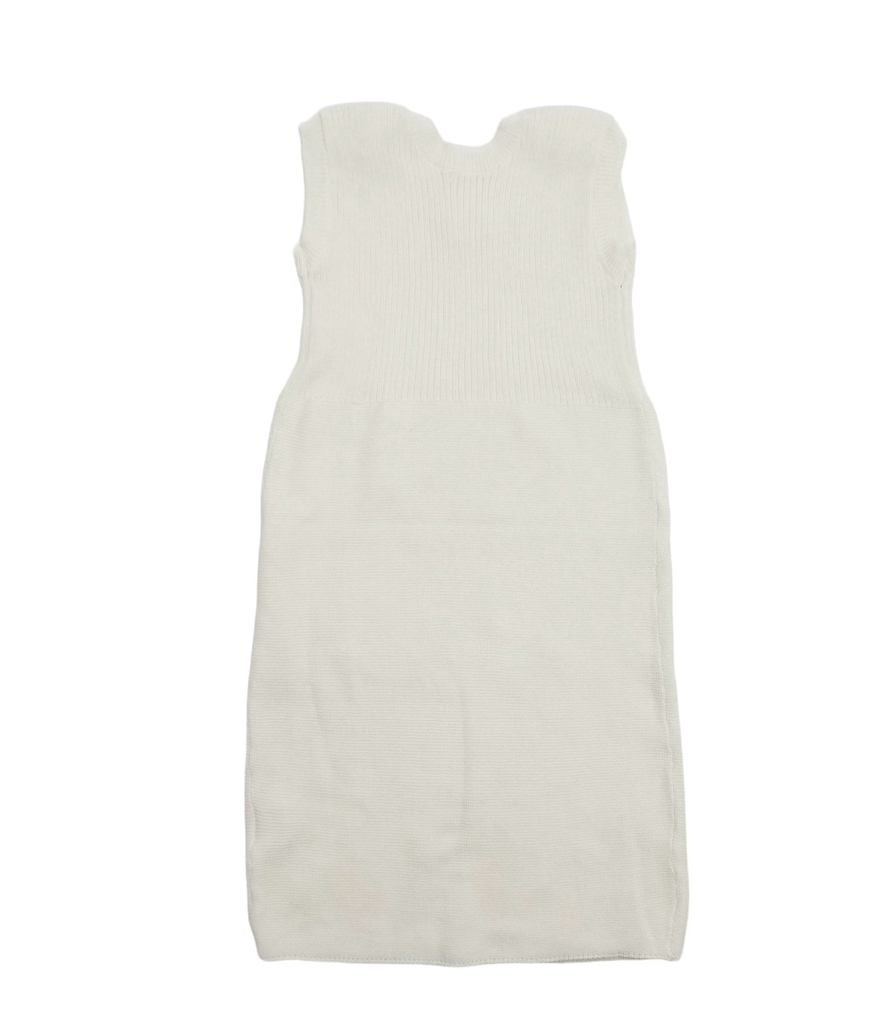 Organic Cotton Traditional Knitted Nightgown Ivory