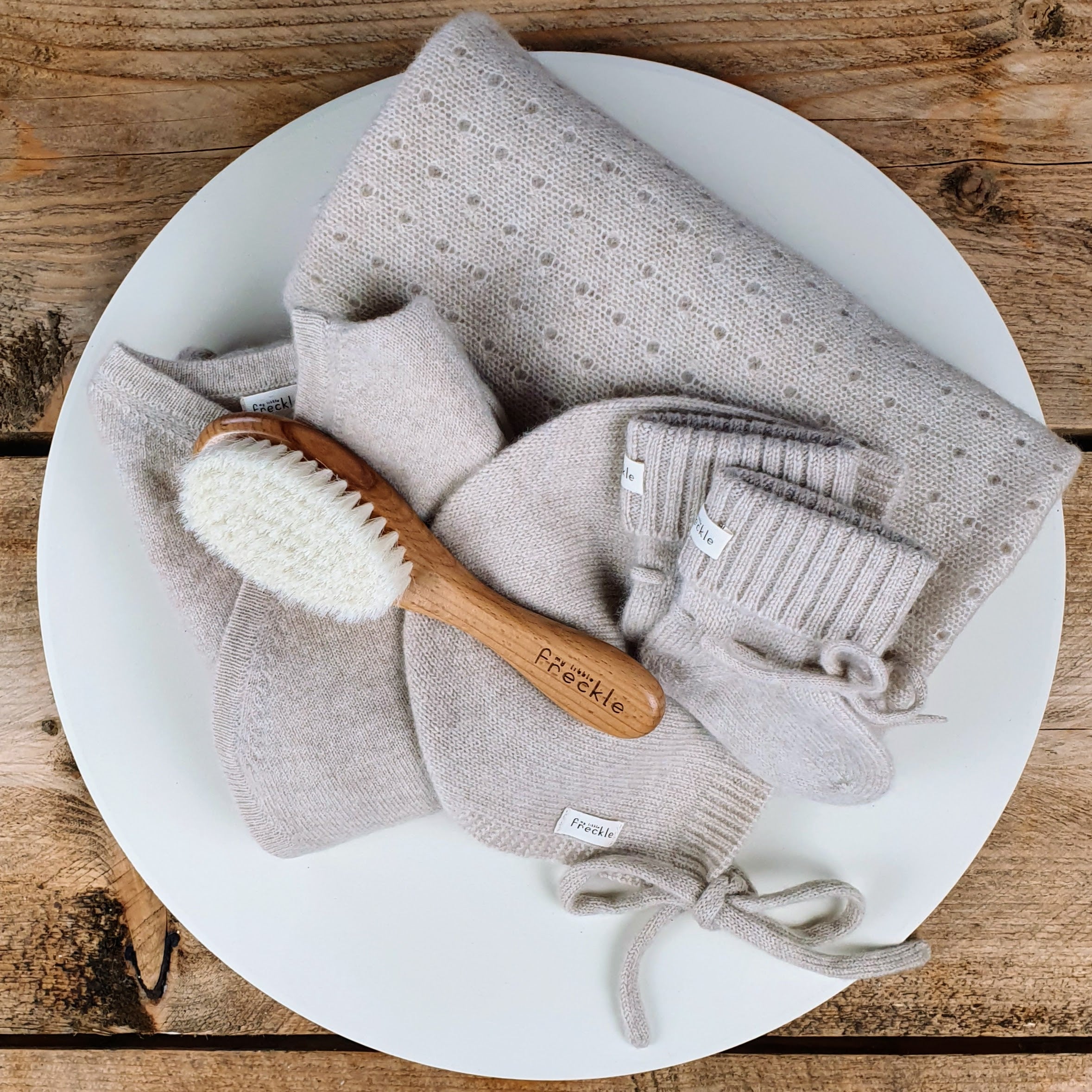 newborn baby luxury organic cashmere gift set