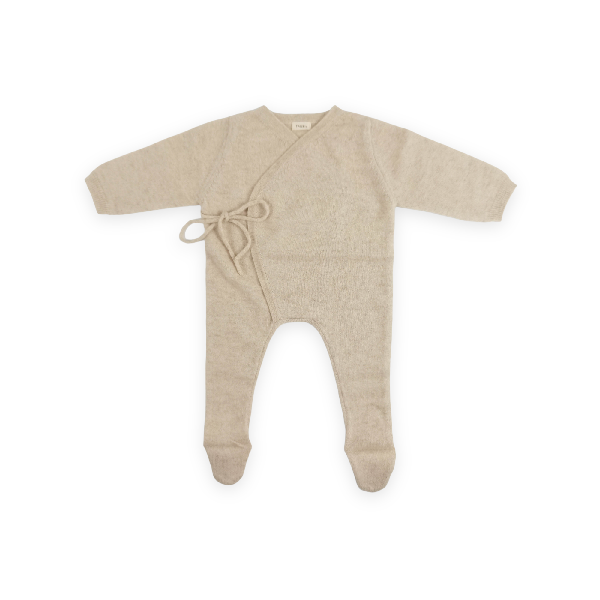 Cashmere Babygrow Almond