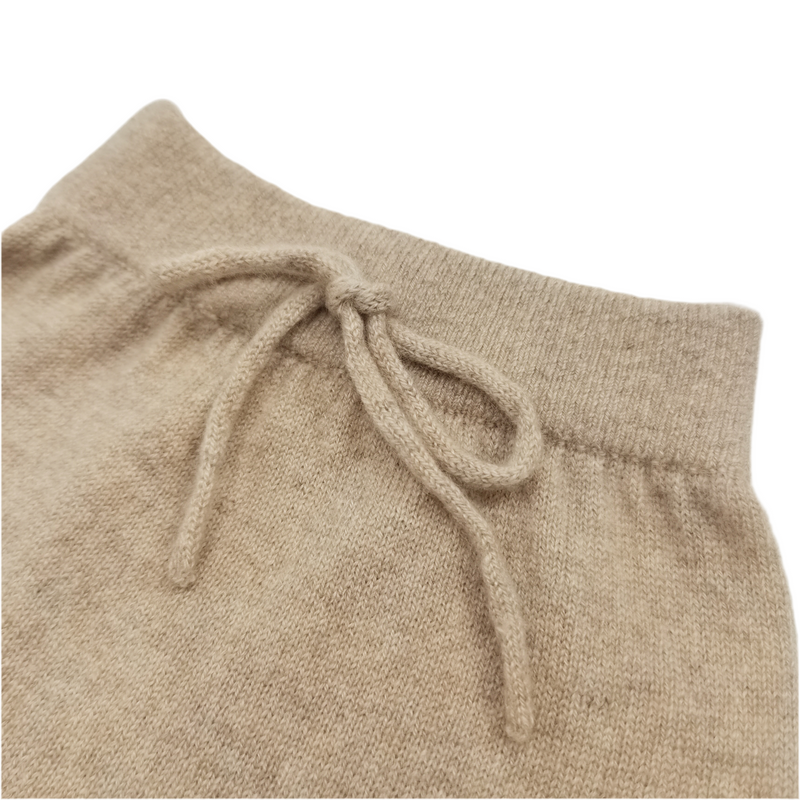 Cashmere Trouser Set Oatmeal