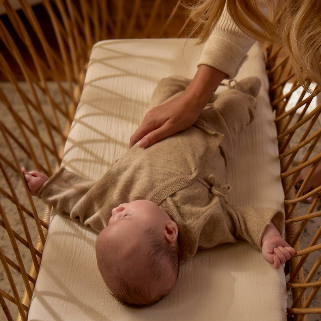Cashmere Trouser Set Oatmeal