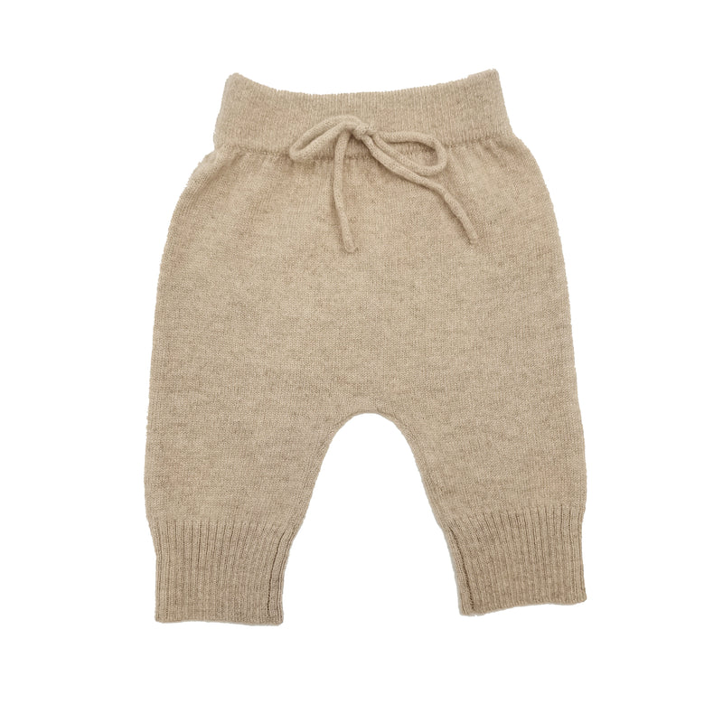 Cashmere Trouser Set Oatmeal