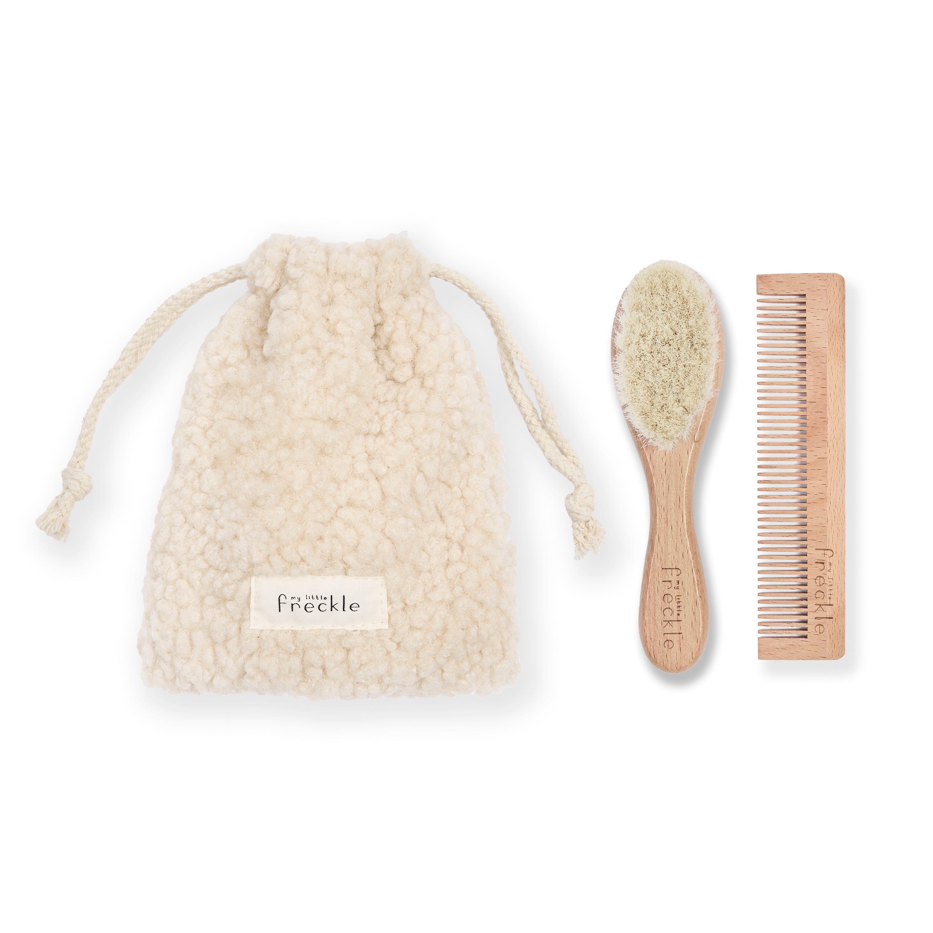 Brushed Cashmere Blanket Gift Set White