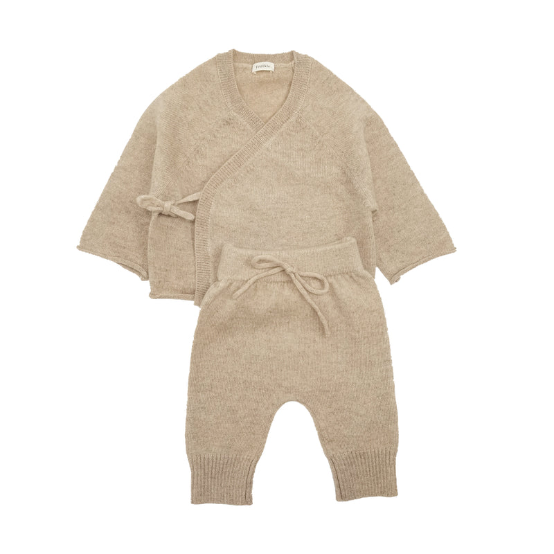 Cashmere Trouser Gift Set Oatmeal