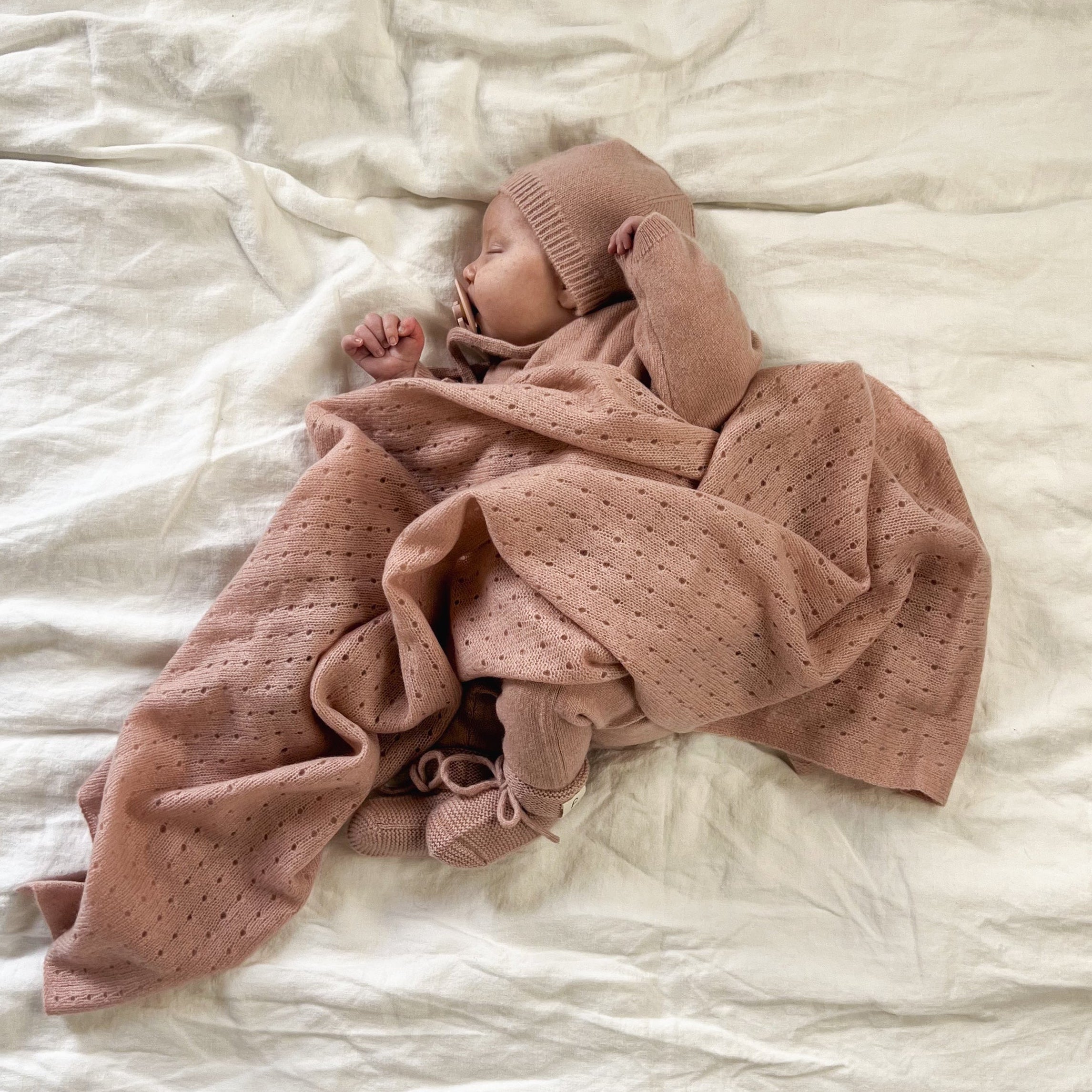 Luxury Cashmere Gift Set Pink