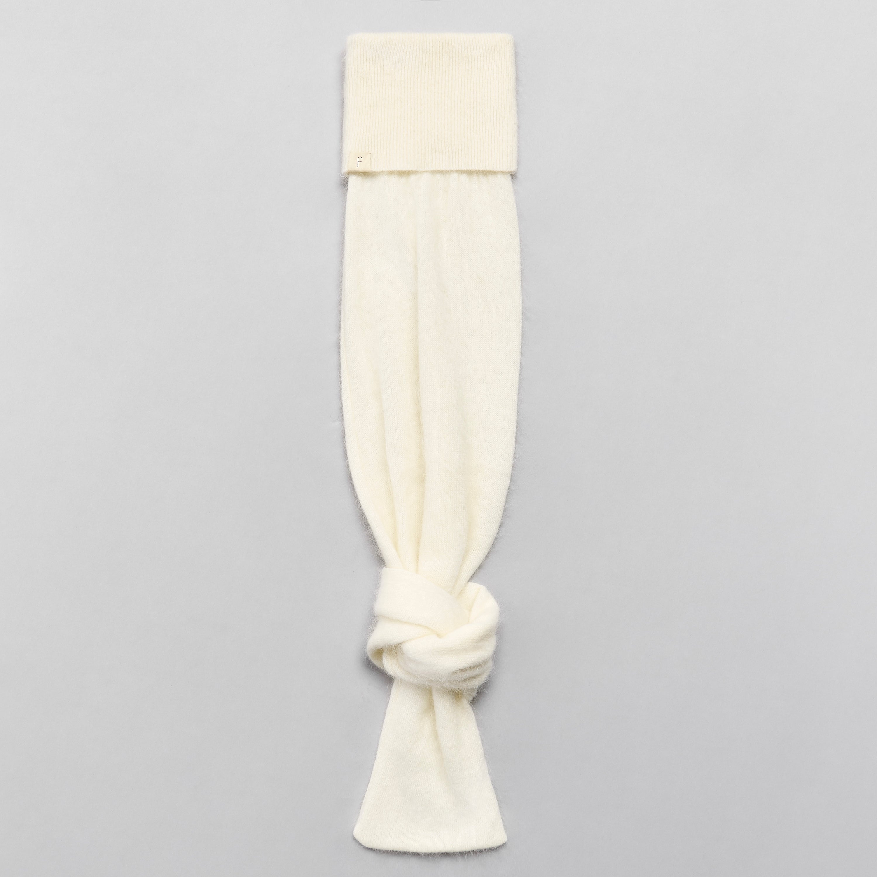 Brushed Cashmere Swaddle Cocoon White