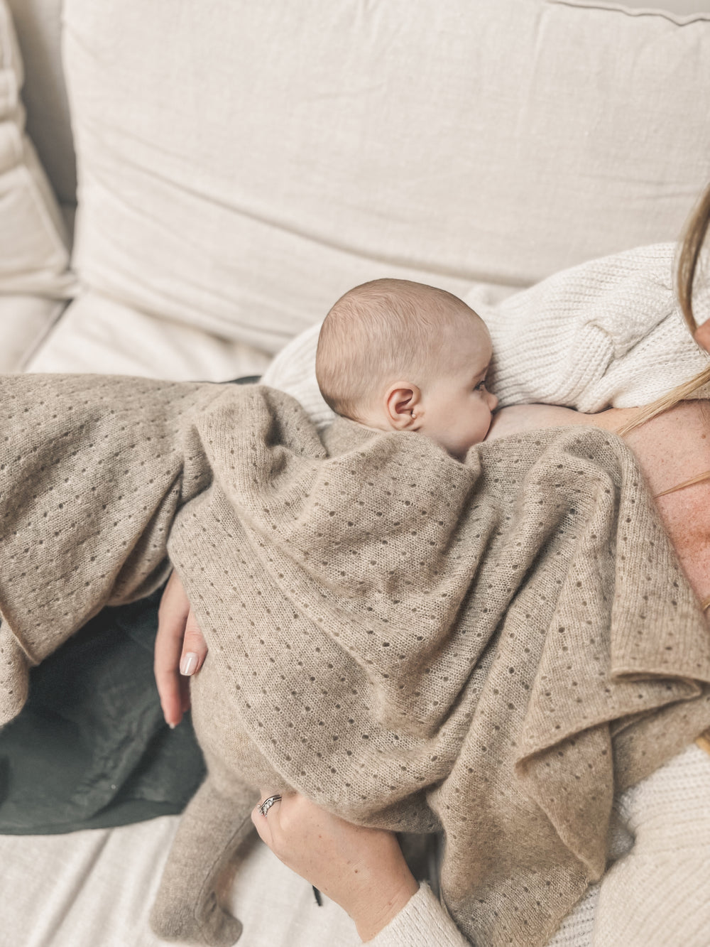 organic cashmere baby blanket