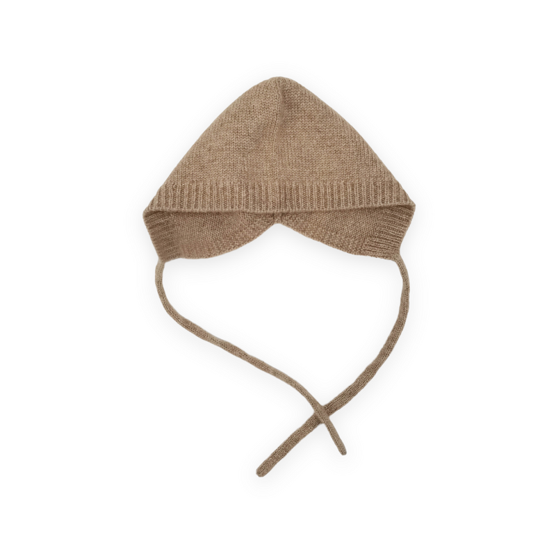 organic cashmere baby bonnet