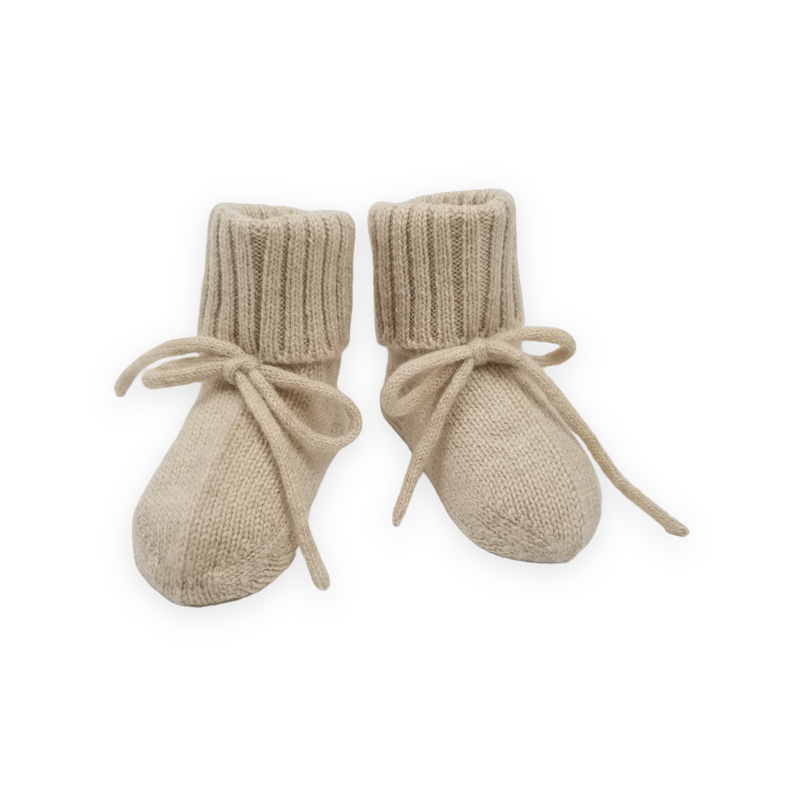 baby cashmere booties